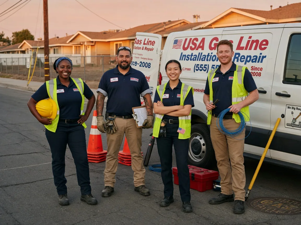 Gas Line Installation company in Kansas, OH